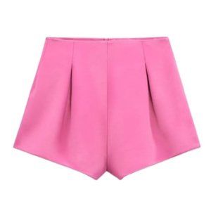 COPY - NEW ZARA SATIN EFFECT BALLOON SHORTS FUCHSIA | 7563/241
